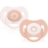 Wee Baby Duo Simetrik Uçlu Emzik 6-18 Ay No:2 - Renkli - Standart