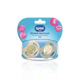 Wee Baby Duo Simetrik Uçlu Emzik 6-18 Ay No:2