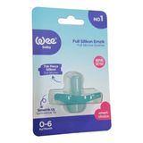 Wee Baby Full Silikon Emzik 0+6 Ay No:1 Yeşil K:561 - 0 - 6 Ay