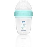 Wee Baby Geniş Ağızlı Antikolik Gaz Yapmayan Biberon Yavaş Akış 0-6 Ay 150 Ml - Mavi