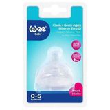 Wee Baby Geniş Ağızlı Biberon Emziği Az Akış No 1 (KOD828) - 0 - 9 Ay