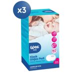 Wee Baby Klasik Göğüs Pedi Seti ( 40x3 120 Adet)