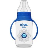 Wee Baby Klasik Kulplu Pp Biberon 150 ml - Nazar Boncuğu 10879 - Mavi