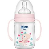 Wee Baby Klasik Plus Geniş Ağızlı Kulplu Pp Biberon 150ml - 150 ml - Desenli