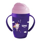 Wee Baby Kulplu Friends Pipetli Bardak Mor