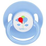 Wee Baby Mat Yuvarlak Gövdeli Yuvarlak Uçlu Emzik No:1 Az Akış 0 - 6 Ay