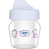 Wee Baby Mini Cam Alıştırma Bardağı 30 ml Açık Mavi Renk Hafif ve Dayanıklı Tasarım