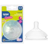 Wee Baby Nanninom Geniş Ağızlı Biberon Emziği 6-18 Ay (Kod-286)