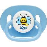 Wee Baby No:1 Mavi Oval Gövdeli Yuvarlak Uçlu Emzik