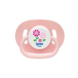Wee Baby No:1 Pembe Oval Gövdeli Yuvarlak Uçlu Emzik