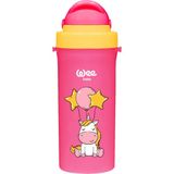 Wee Baby Pipetli Alıştırma Bardağı 400 ml 6+ Ay Bebekler İçin BPA'sız Dayanıklı Plastik Gövde