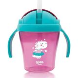 Wee Baby Pipetli Bardak Pembe (5 Adet)