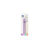 Wee Baby Prime Silikon Pipet, 2'li Set, Mor