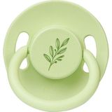 Wee Baby Pure Doğal Yumuşak Kauçuk Uçlu Yuvarlak Emzik 6-18 Ay Yeşil - 6 - 18 Ay - Renkli