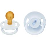 Wee Baby Pure Kauçuk Uçlu Emzik Silikon Malzeme ile 0-6 Ay Bebekler İçin Tekli