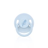 Wee Baby Pure Yuvarlak Uçlu Kauçuk Emzik No:1 Mavi 0-6 Ay