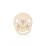 Wee Baby Pure Yuvarlak Uçlu Kauçuk Emzik No:2 Krem 6-18 Ay