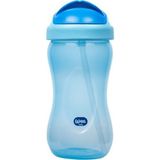 Wee Baby Renkli Pipetli Alıştırma Bardağı 350 ml - 6 Aydan İtibaren, BPA İçermeyen, Sızdırmaz ve Kolay Temizlenebilir Tasarım