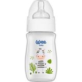 Wee Baby Safari Biberon 250 ml Gri Zebra