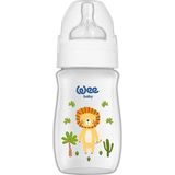 Wee Baby Safari Biberon 250 ml Turuncu Aslan