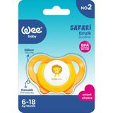 Wee Baby Safari Emzik No:2 Turuncu - 6 - 18 Ay