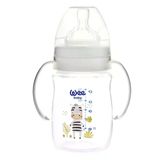 Wee Baby Safari Geniş Ağızlı Kulplu PP Biberon 0-6 Ay