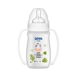 Wee Baby Safari Kulplu Biberon 250ML Gri Zebra