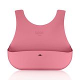 Wee Baby Silikon Mama Önlüğü Pembe