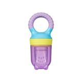Wee Baby Silikon Meyve Süzgeci Püre Emziği Ve Diş Kaşıyıcı 6+ Ay Mor