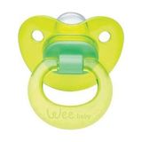 Wee Baby Yalancı Emzik Silikon Akide Damaklı No: 2 / 6-18 Ay 112- Yeşil - Sarı - 6 - 18 Ay