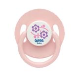 Wee Baby Yuvarlak Uçlu 18+ Ay No 03 Pembe Çiçekli Emzik