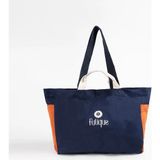Weekend Bag // Seyahat Çantası // Plaj Çantası // Spor Çantası - Lacivert - Turuncu