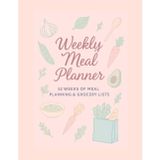 Weekly Meal Planner: 52 Weeks of Meal Planning & Grocery Lists: Organize Your Meals, Save Time & Shop Smarter – Undated 8.5” x 11” Food Journal