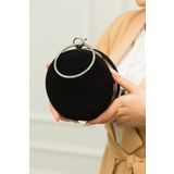 weem bag Bilezik Siyah Nubuk Abiye Çanta