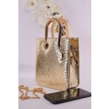 weem bag Elysara EB0143 | ANAKONDA DİKKAT ÇEKİCİ YILAN SAP PORTFÖY ÇANTA