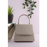 weem bag Elysara EB0265 | İNCİ SİM GÖZ ALICI METAL SAPLI ABİYE ÇANTA