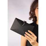 weem bag Elysara EB0713 | İnci Gösterişli Yaprak Bukle Abiye Çantası