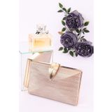 weem bag Elysara EB0713 | SİNDİRELLA GÖSTERİŞLİ YAPRAK BUKLE ABİYE ÇANTA