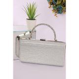 weem bag Elysara EB0750 | SİNDİRELLA ŞIK KARE TAŞ SAPLI ABİYE ÇANTA