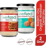 Wefood Badem Unu 250 gr + Organik Hindistan Cevizi Unu 320 gr 8681749104482 - 570 gr