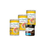 Wefood Çikolatalı Hurmalı Fındık Ezmesi 200 gr + Wefood Glutensiz Çok Tahıllı Patlak 100 gr 3'lü