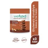 Wefood Glutensiz Mini Kurabiye Kakao & Yer Fıstıklı 60 g 3'lü