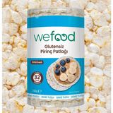 Wefood Glutensiz Pirinç Patlağı 100 gr Bitki Bazlı Atıştırmalık Bebekler İçin Doğal Alternatif