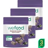 Wefood Glutensiz Zeytinli & Kekikli Kraker 40 G 3'lü - 3 Adet
