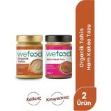 Wefood Ham Kakao Tozu 140 gr + Wefood Organik Tahin 300 gr