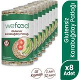 Wefood Karabuğday Patlağı 100 gr Gluten İçermeyen Sağlıklı Atıştırmalık 8'li Paket