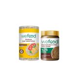 Wefood Keçiboynuzlu & Chialı Fıstık Ezmesi 300 G + Glutensiz Çok Tahıllı Patlak 100 gr