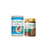 Wefood Keçiboynuzlu & Chialı Fıstık Ezmesi 300 G + Glutensiz Pirinç Patlağı 100 gr