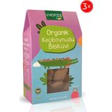 Wefood Kids Organik Keçiboynuzlu Bisküvi 55 gr 3'lü
