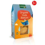 Wefood Kids Organik Sade Bisküvi 50 gr (Tereyağlı) 3'lü